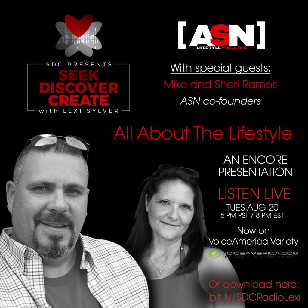 ASN Lifestyle Magazine | Swinger Lifestyle | Lexi Sylver SDC Podcast